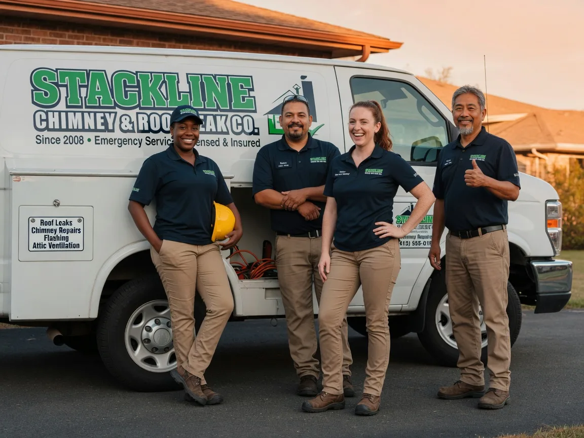 Chimney flashing repair company in Raritan, IL
